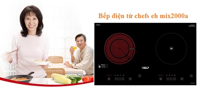 bếp điện từ chefs eh mix2000a : Mạnh mẽ, tiện nghi và rẻ tiền