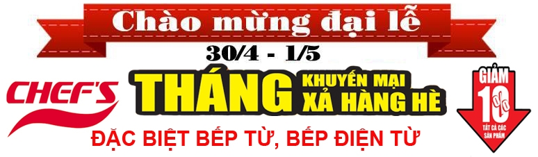 Địa chỉ mua bếp điện từ chefs 