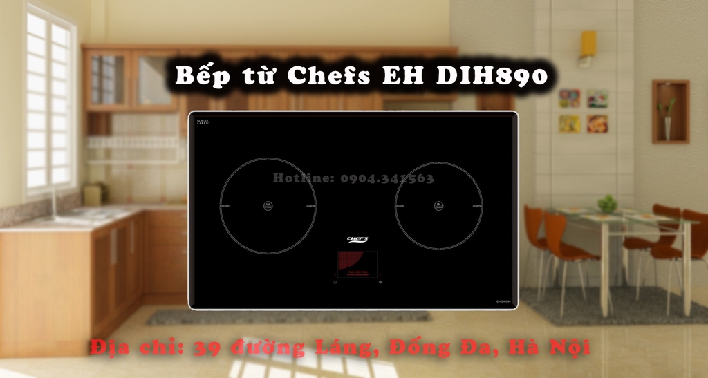 Bếp từ Chefs EH DIH890 khuyến mãi gì?