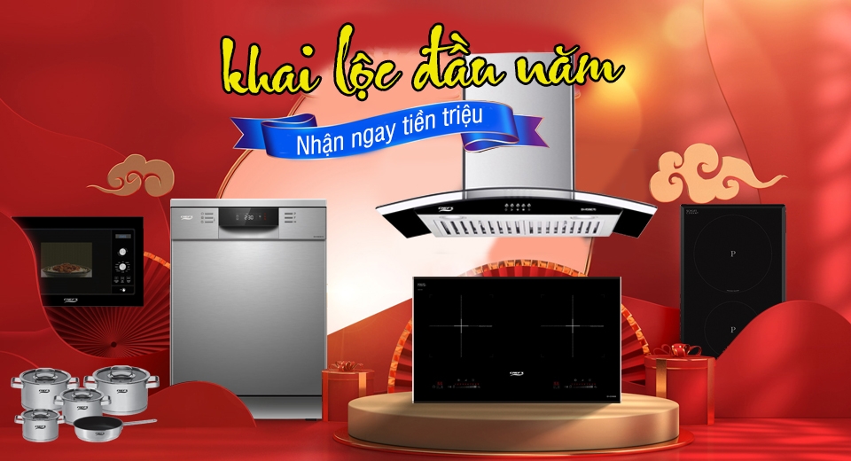 Khai lộc đầu năm-Nhận ngay tiền triệu cùng Chefs
