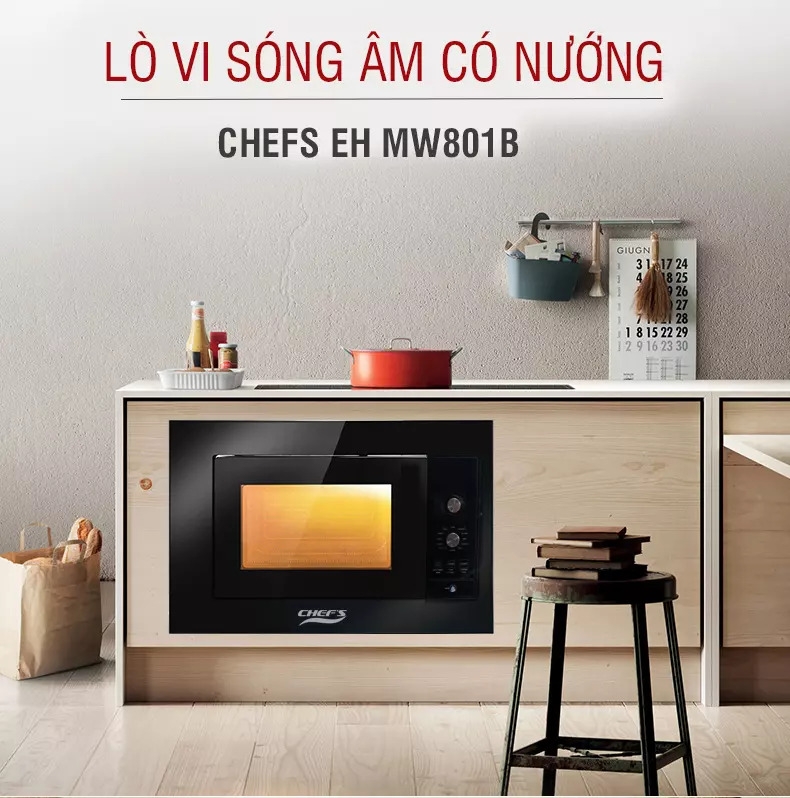 Lò vi sóng kiêm nướng hoạt động như thế nào?