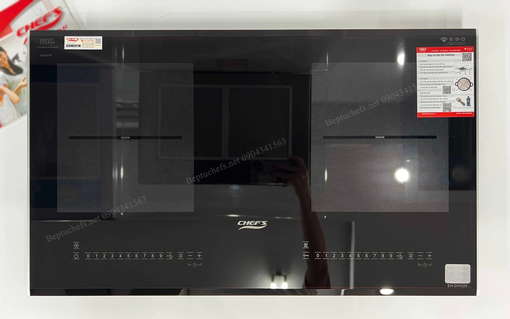 Một số điều chưa biết về bếp từ Chefs EH DIH326