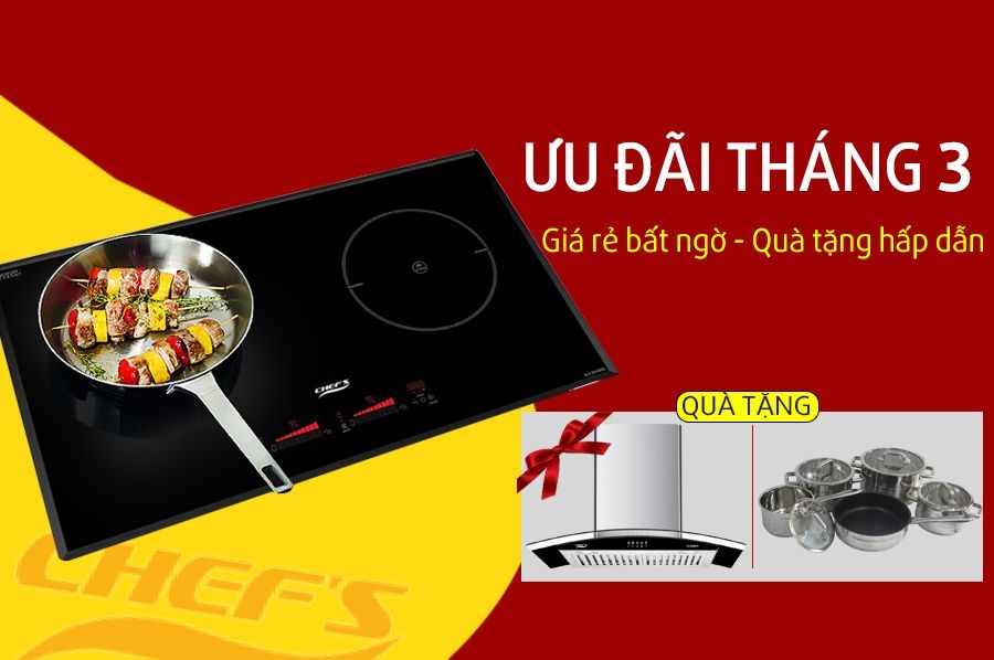 Sự trở lại hoàn hảo của bếp từ Chefs EH DIH888P