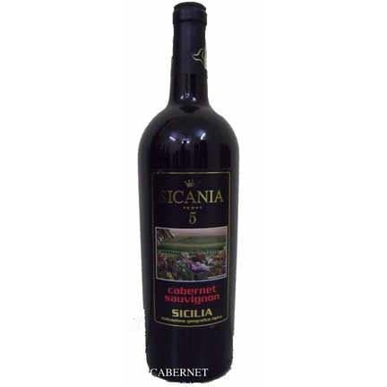 Rượu vang ý Sicania Cabernet Sauvignon 2004