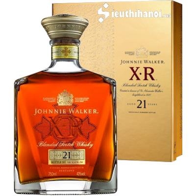 Johnnie Walker X.R 21 Hộp da