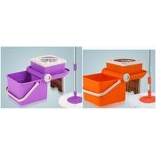 Cây lau nhà Easy Mop gấp vuông giỏ inox