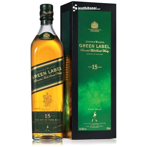 Johnnie Walker Green Label 15 năm Pure Malt