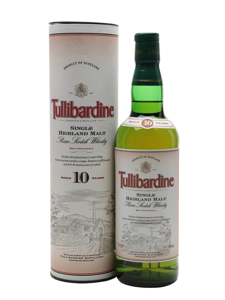 Tullibardine 10 Năm - Bot.1990s