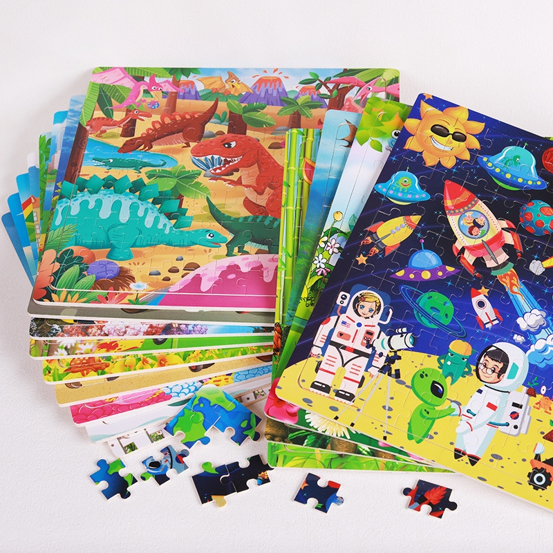 Tranh ghép gỗ 100 mảnh