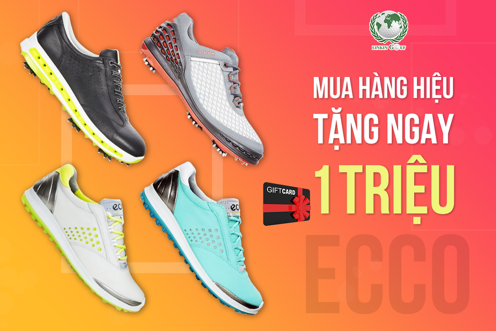  tặng ngay Voucher 1 triệu đồng khi mua sản phẩm giày golf Ecco