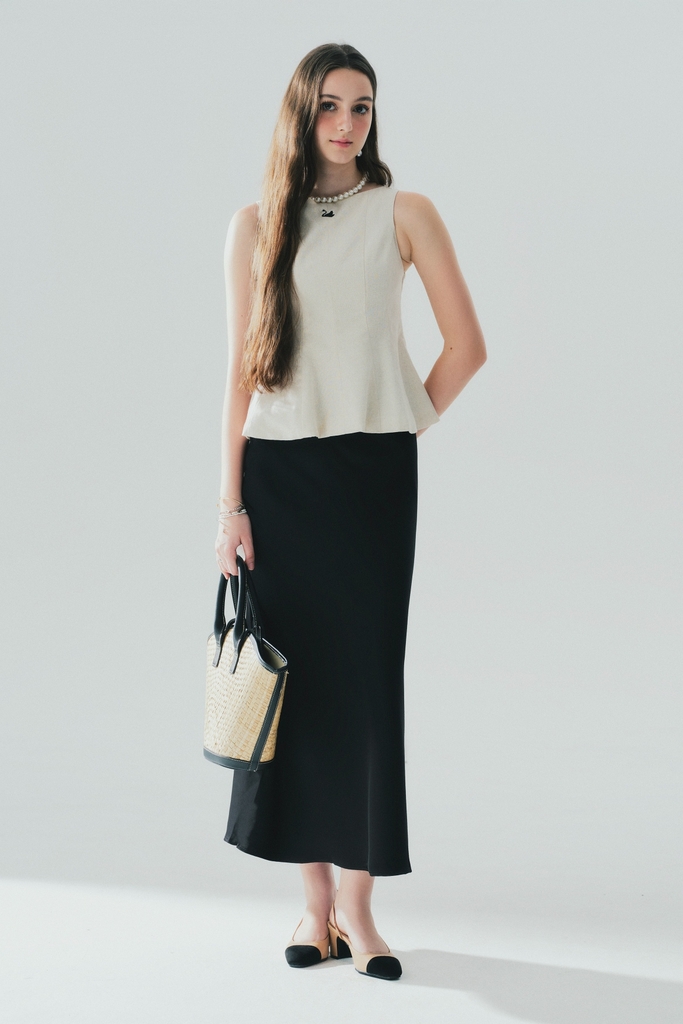 Clea Linen Top