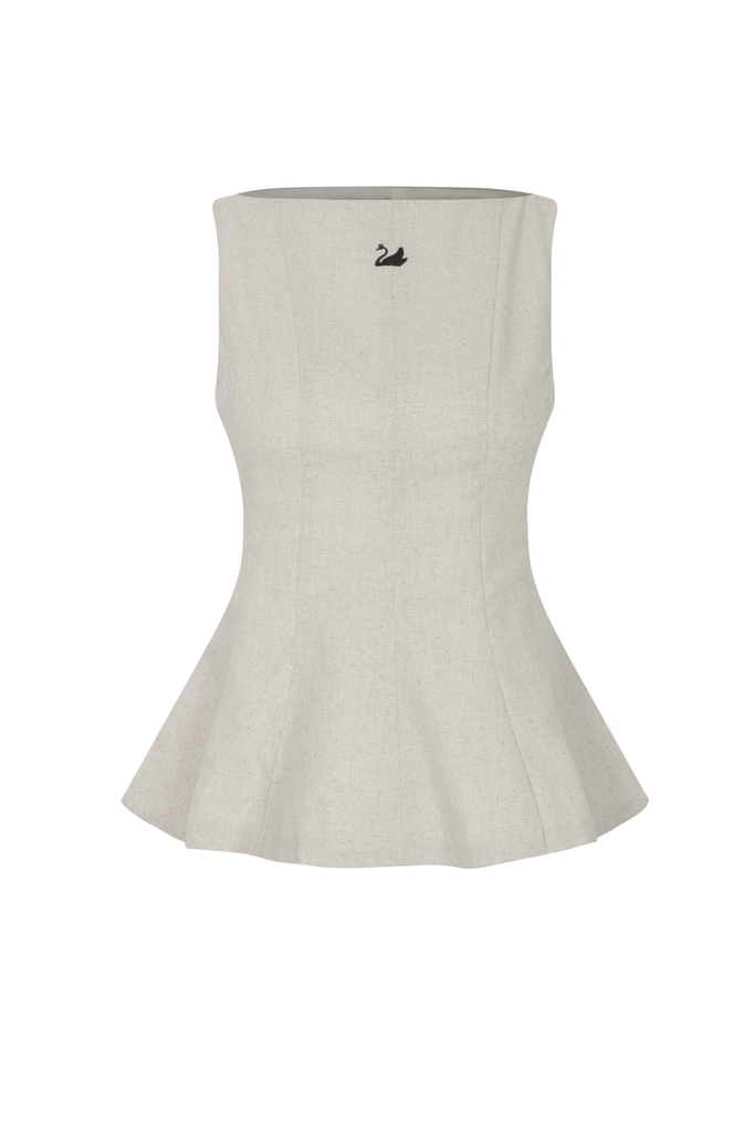 Clea Linen Top