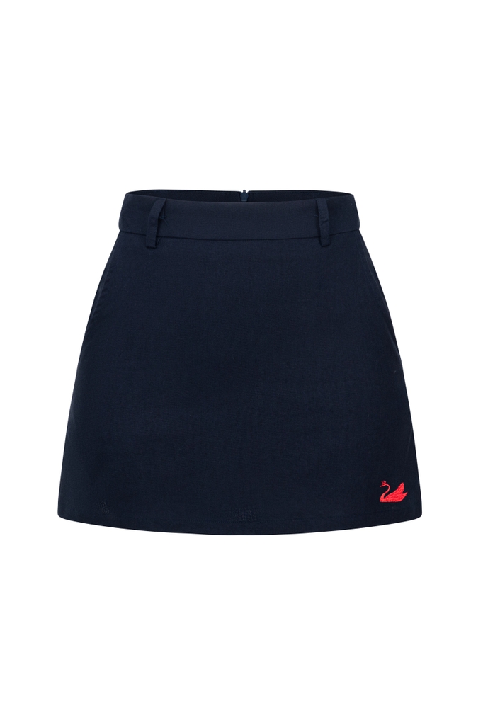 Clara Linen Mini Skirt