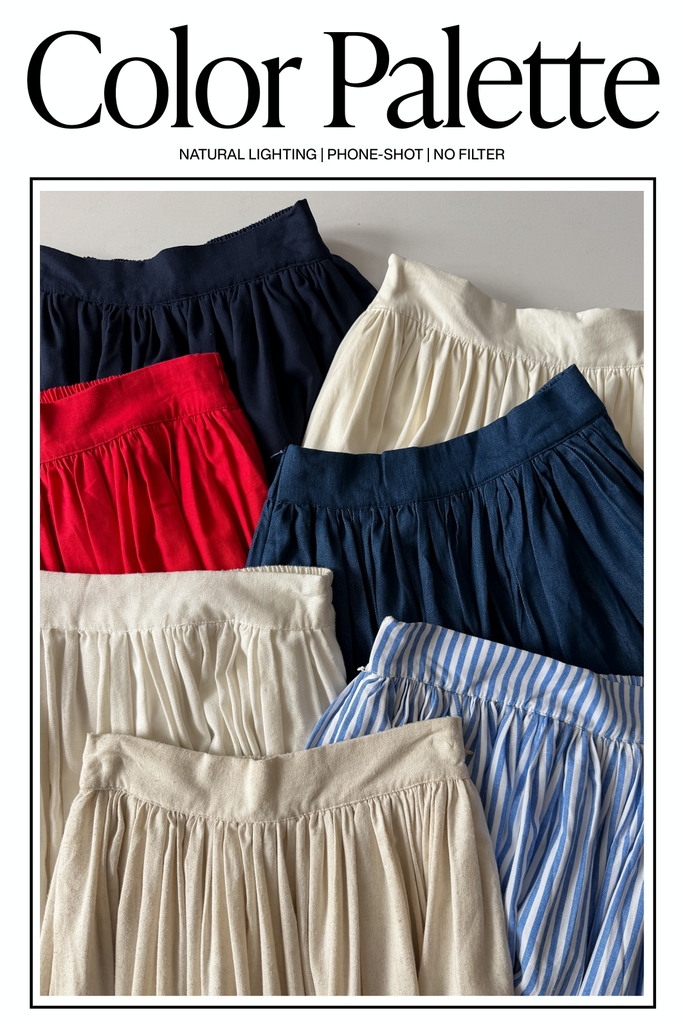 Jacquine Maxi Linen Skirt