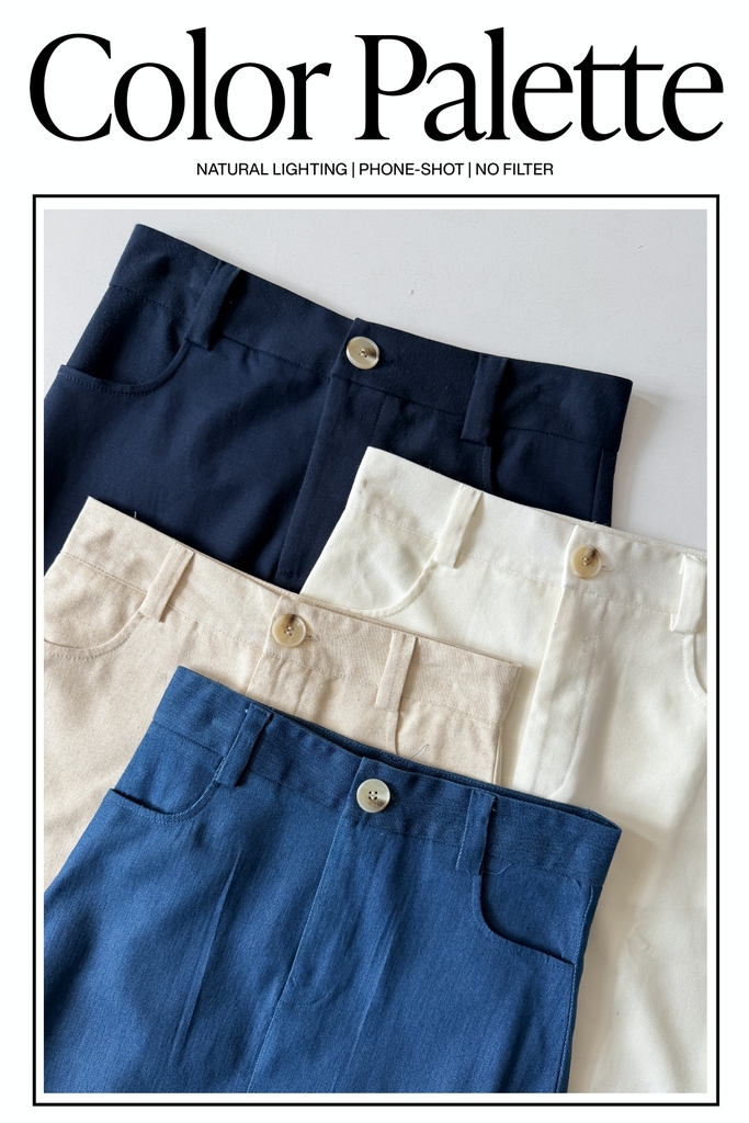 Claire Linen Skirt