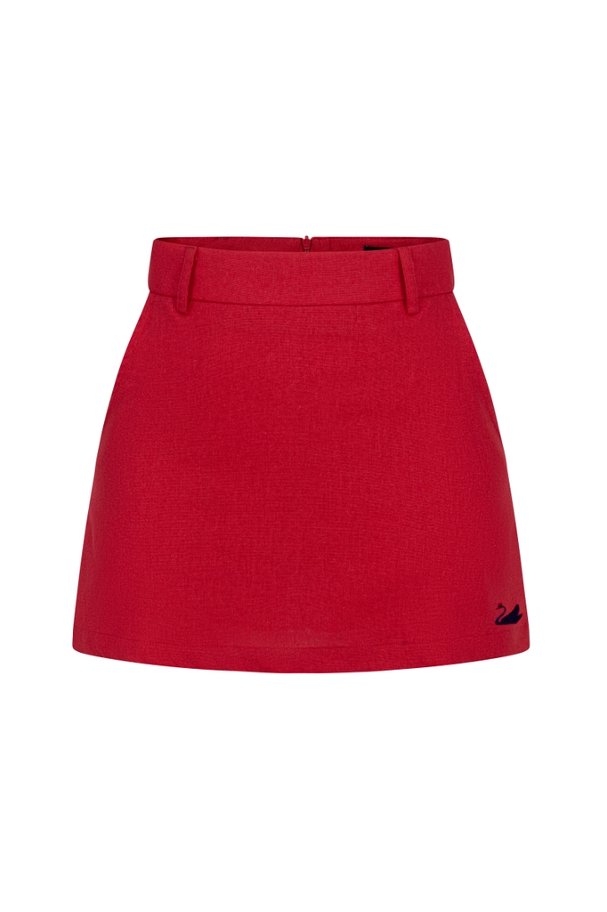 Clara Linen Mini Skirt