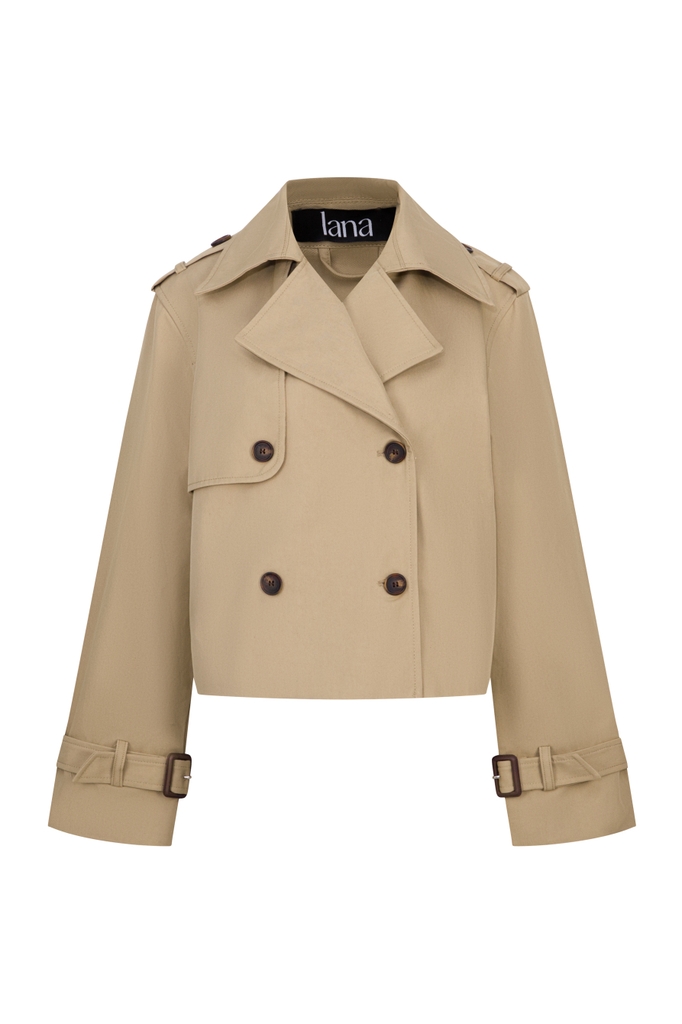 Mariner Crop Trench Coat