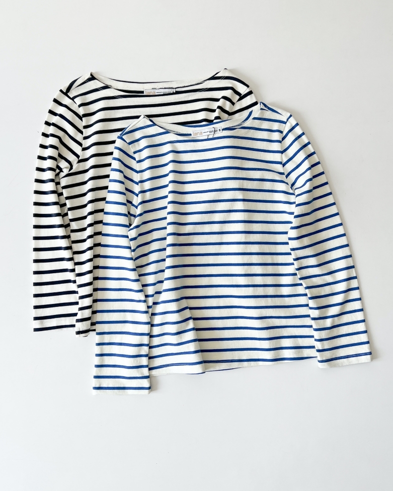 Amandine Striped Long Sleeve Top