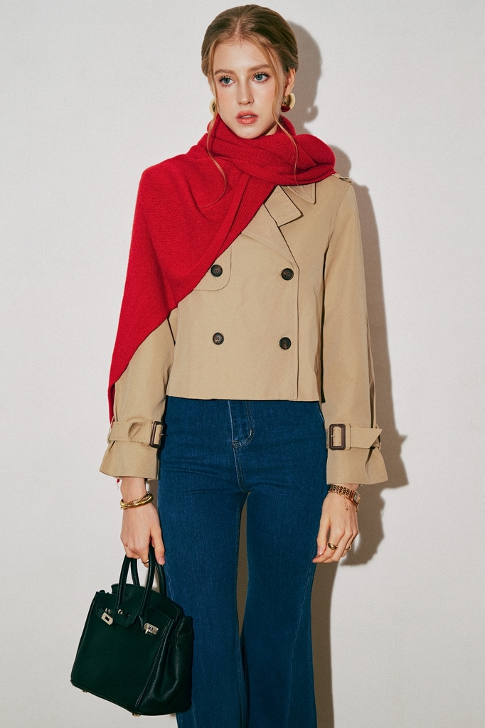 Mariner Crop Trench Coat