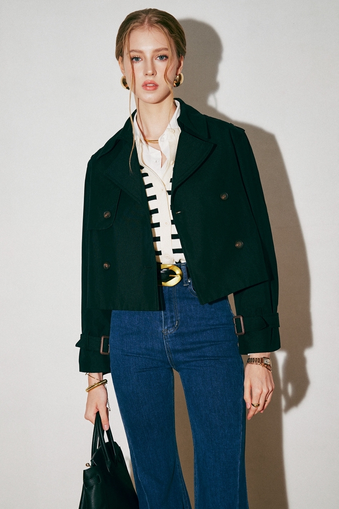Mariner Crop Trench Coat