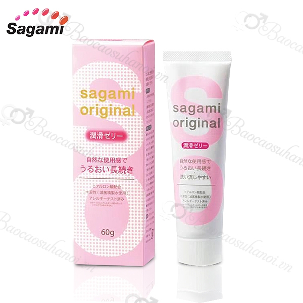 gel bôi trơn sagami original 60g