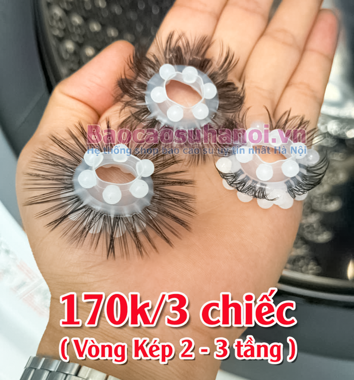 vòng-đeo-silicon-có-lông-đen-2-tầng-quảng-ninh