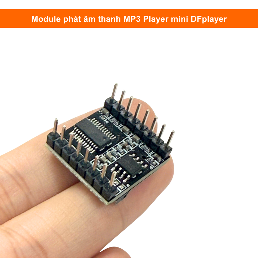 Module phát âm thanh MP3 Player mini DFplayer | Linh Kiện Điện Tử 3M