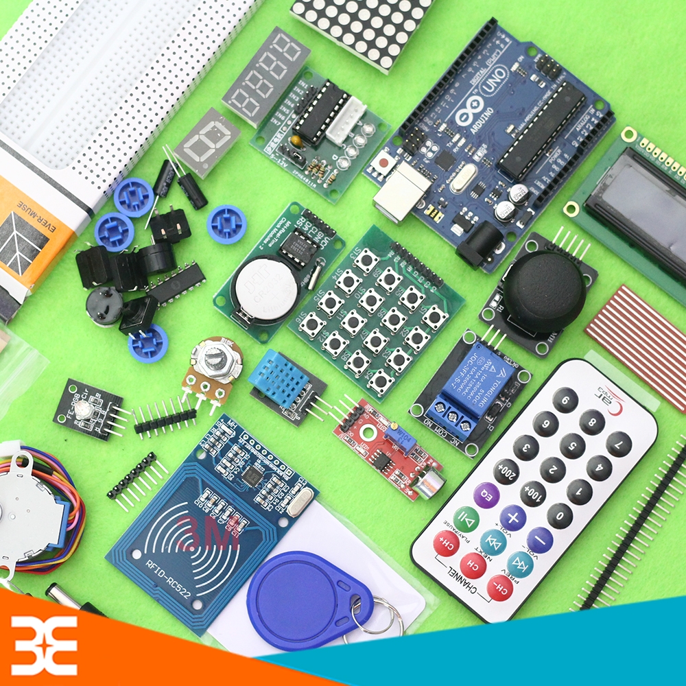 [BẢO HÀNH 6 THÁNG - KÈM TÀI LIỆU] Bộ Kit Arduino Uno R3 V2 PLUS | Linh ...