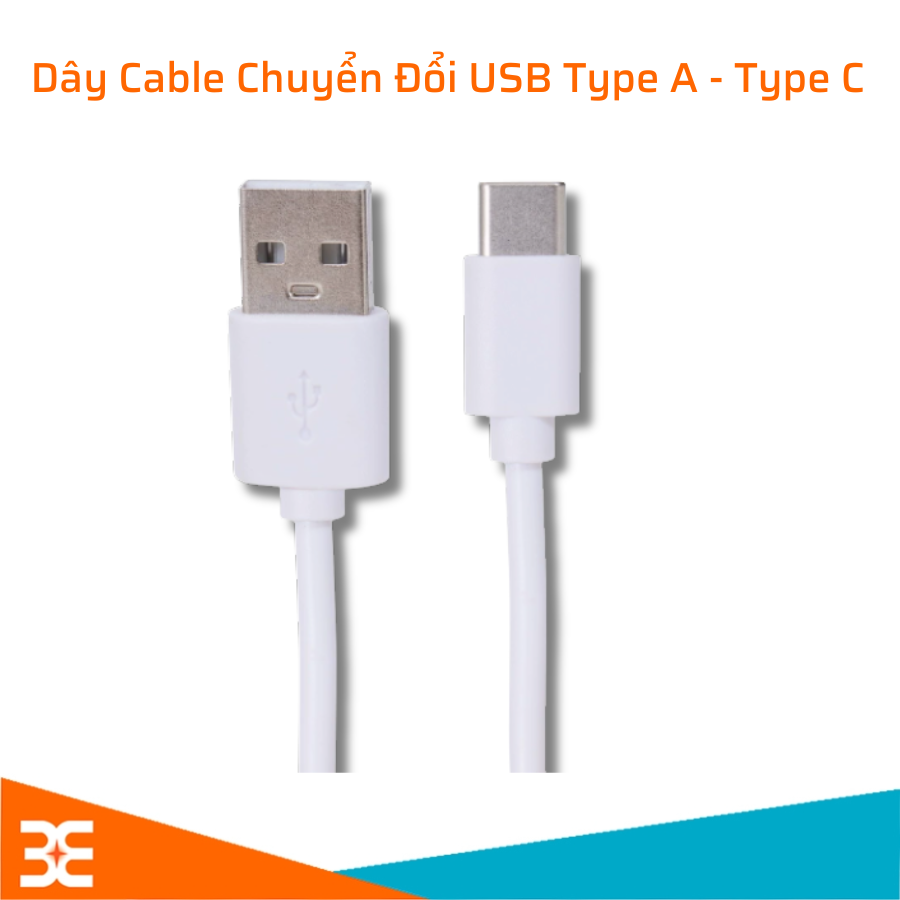Cáp Sạc USB Type-A Sang Type-C 1m – Sạc Nhanh 3A, Truyền Dữ Liệu Tốc Độ Cao