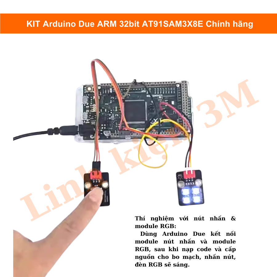 Arduino Due chính hãng | Vi xử lý 32-bit ARM 84 MHz – Linh kiện 3M ...