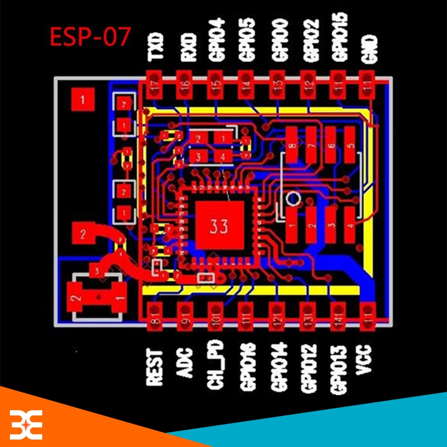 Mua Module Wifi esp8266 esp 07 có cách sử dụng- Linh kiện 3M | Linh ...