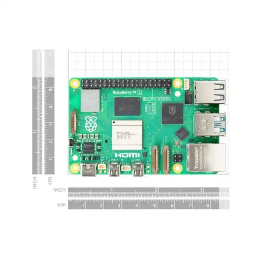 Máy Tính Raspberry Pi 5 RAM 4GB/ 8GB 5V 5A Made In UK | Linh Kiện Điện ...