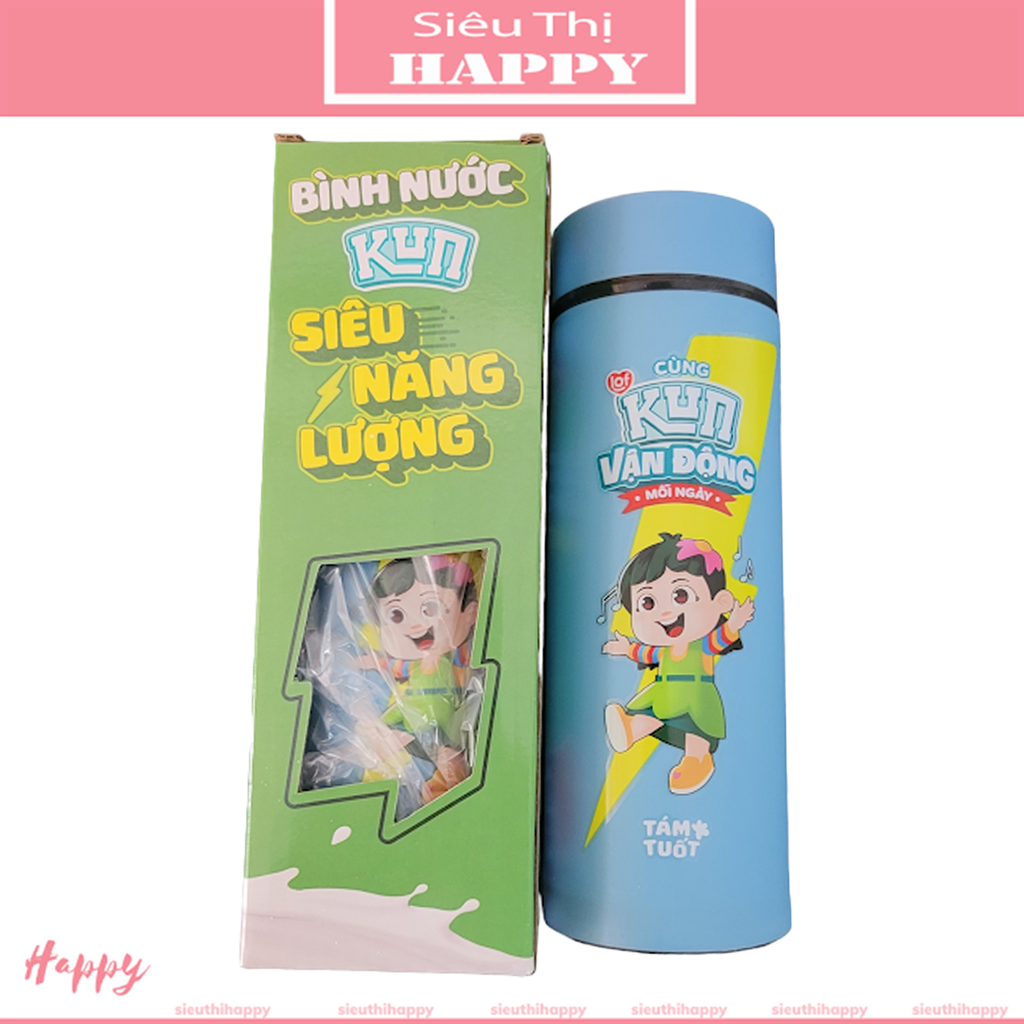 Bình Nước Kun Siêu Năng Lượng 450ml - QUÀ TẶNG SỮA KUN