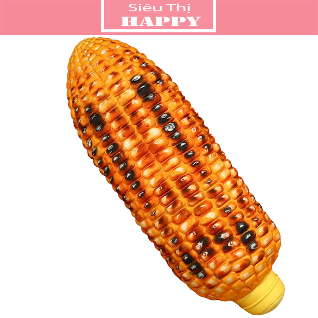 Gối Ôm Nhồi Bông Hình Trái Bắp Dài Siêu Dễ Thương Cho Bé.