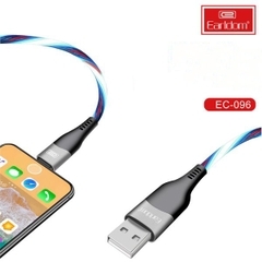 Cáp Sạc Phát Sáng Earldom EC-096 LIGHTNING/ TYPE C