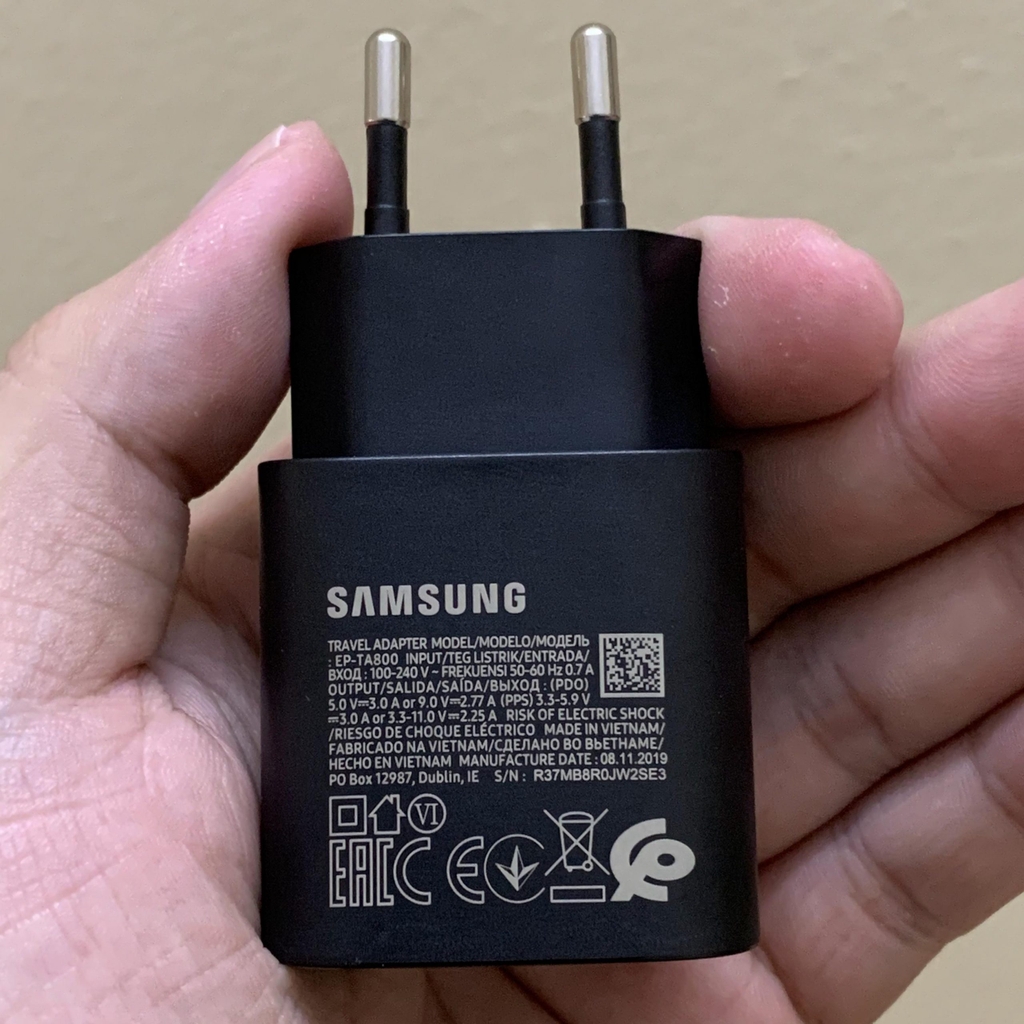 Bộ Sạc Nhanh 25W Dành Cho Điện Thoại Samsung