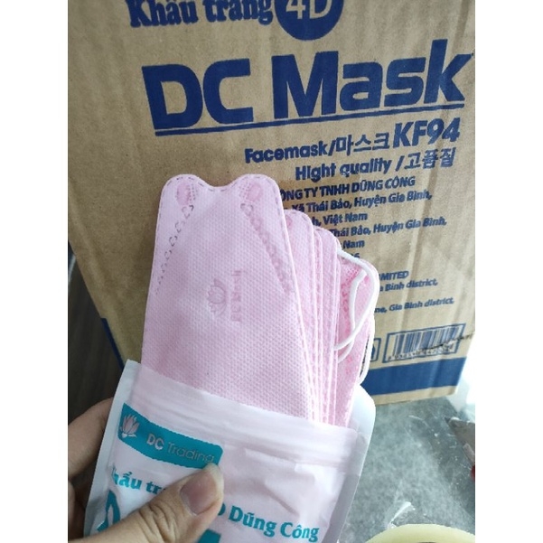 300 cái Khẩu trang y tế kháng khuẩn 4D KF94 DC Mask - KTYT