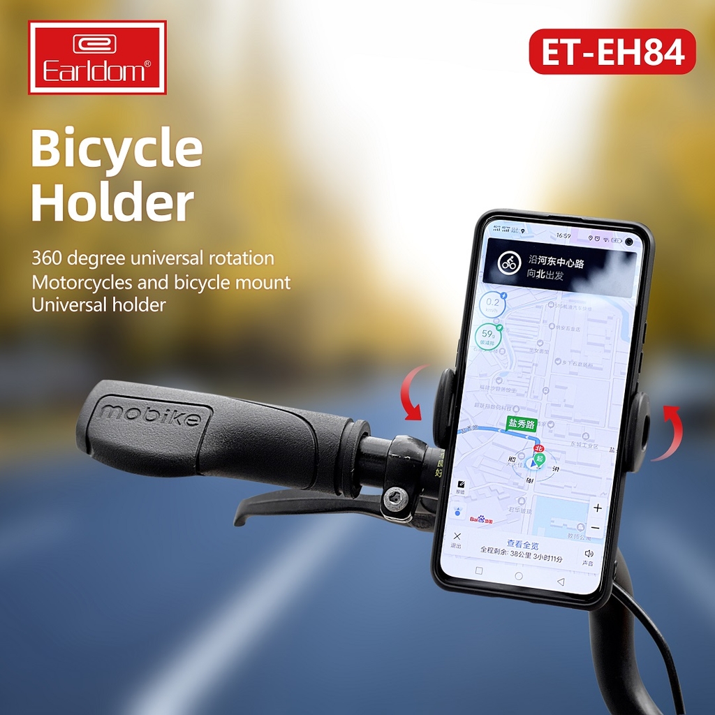 Kẹp Điện Thoại Trên Xe Đạp Earldom EH - 84
