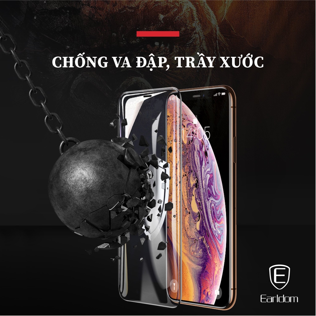 Kính Cường Lực Gorilla CHÍNH HÃNG CAO CẤP EARLDOM  CHO IPHONE 13, 13PRO, 12PROMAX / SAMSUNG M31,M51,A52,A72 / OPPO  A15, A94