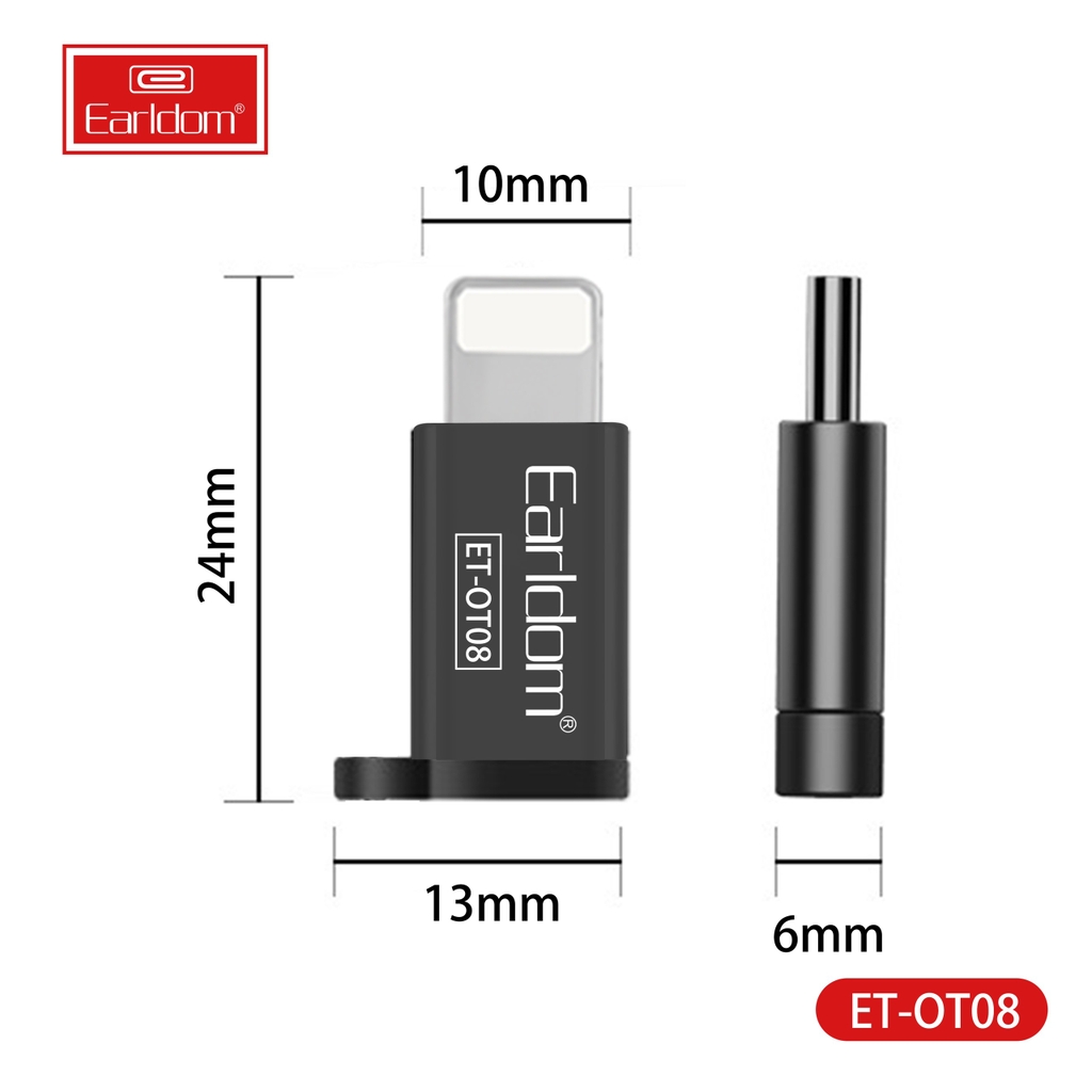 Jack Chuyển Lightning sang Micro Earldom OT-08