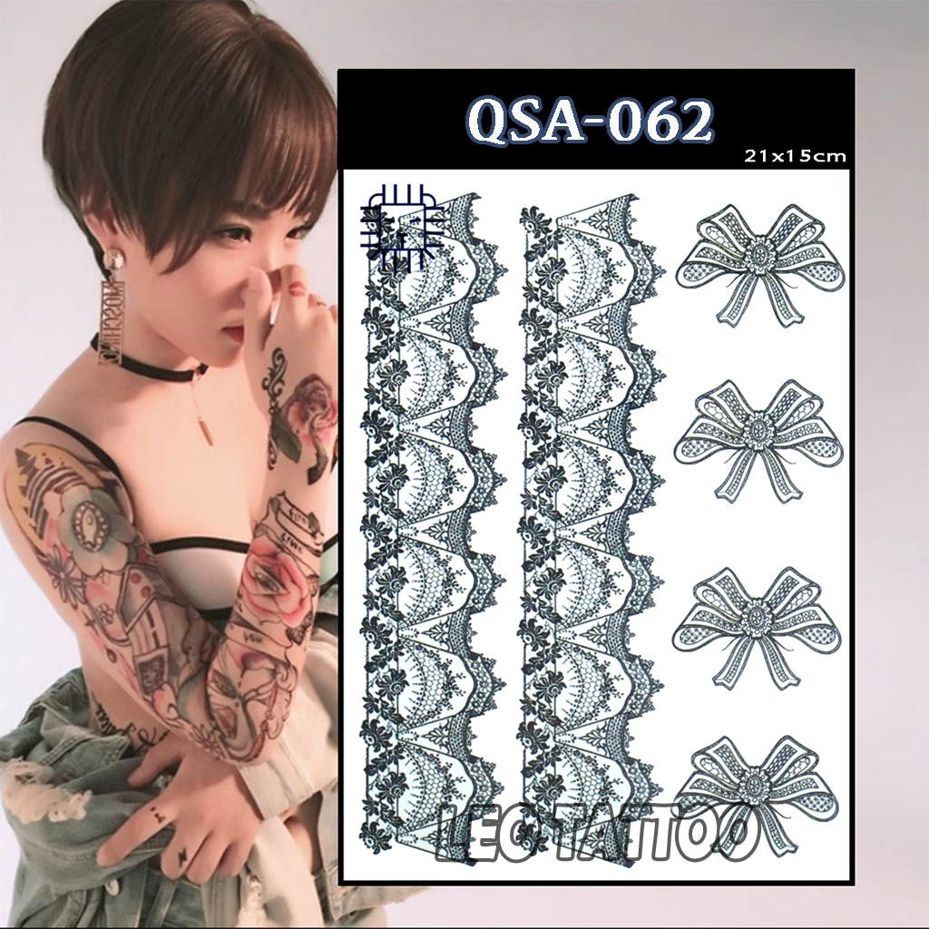 Hình Xăm Dán To 10x20cm Tattoo Đầu Lâu Sọ Người Kinh Dị Chống Nước Legaxi   Legaxi