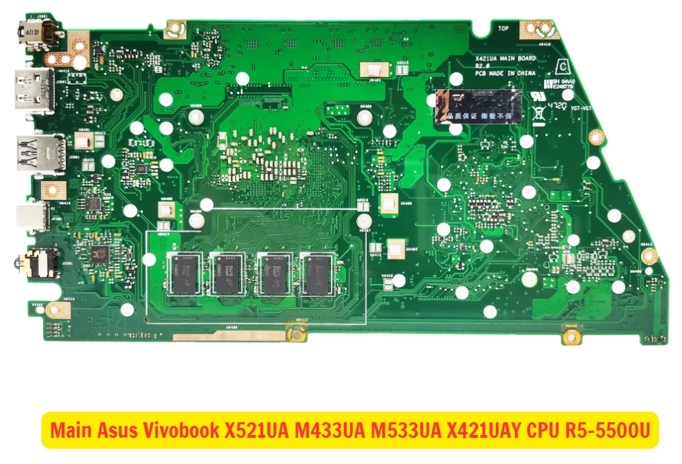 Main Asus Vivobook X521UA M433UA M533UA X421UAY CPU R5-5500U
