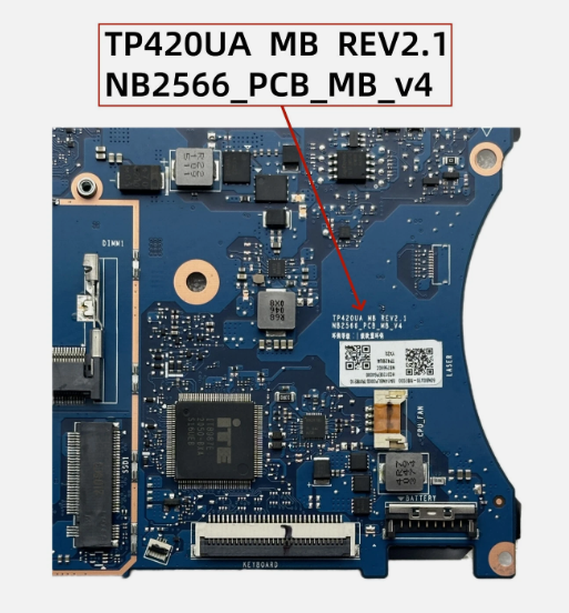 Main Asus VivoBook Flip 14 TM420UA TP420UA R5-5500U 4G