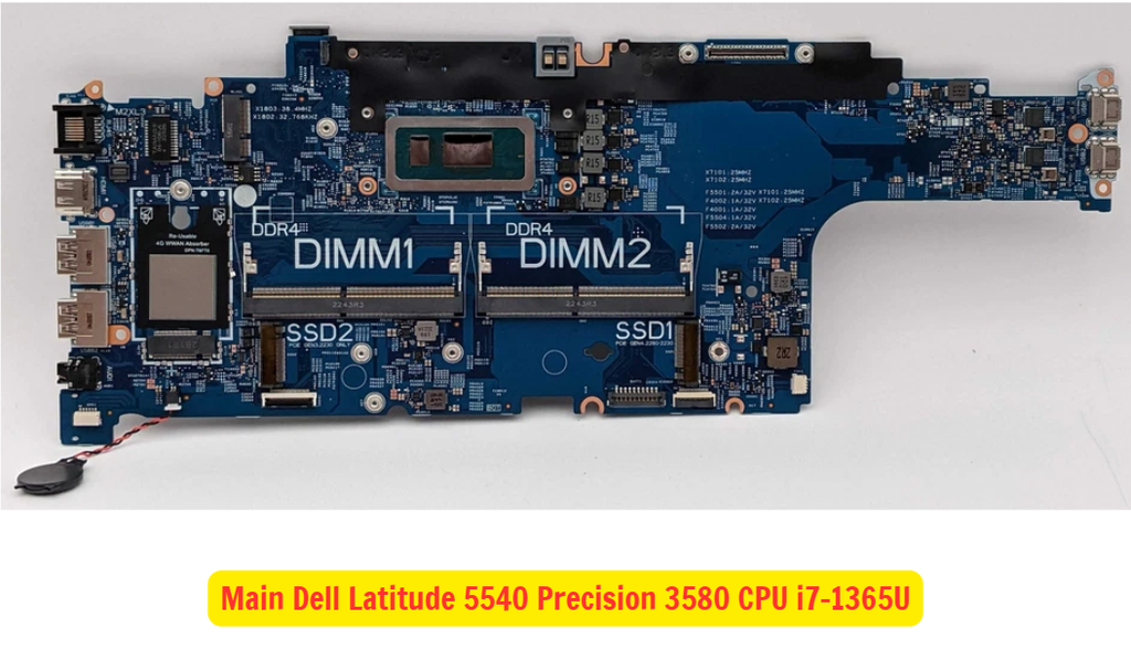 Main Dell Latitude 5540 Precision 3580 CPU i7-1365U