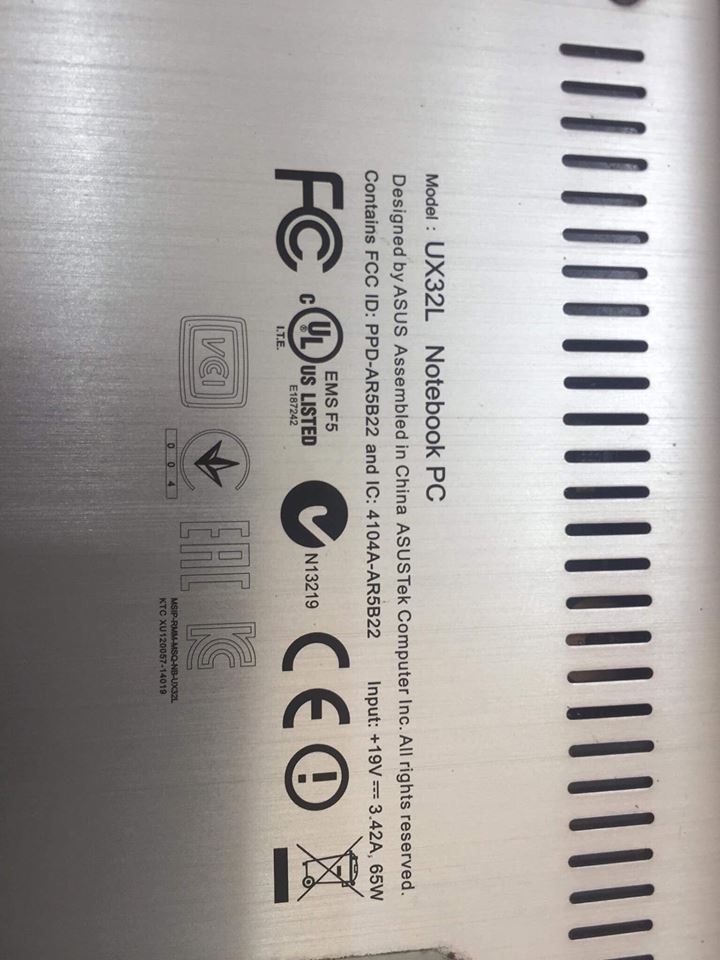 Main Asus UX32L core i7 vga rời