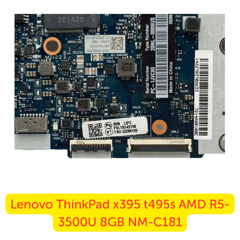 Thay Main Lenovo ThinkPad X395 T495s R5-3500U NM-C181