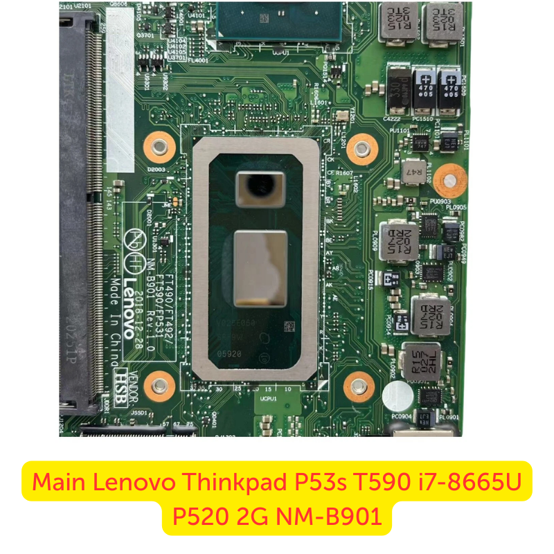 Thay Main Lenovo ThinkPad P53s / T590 i7-8665U Quadro P520 NM-B901