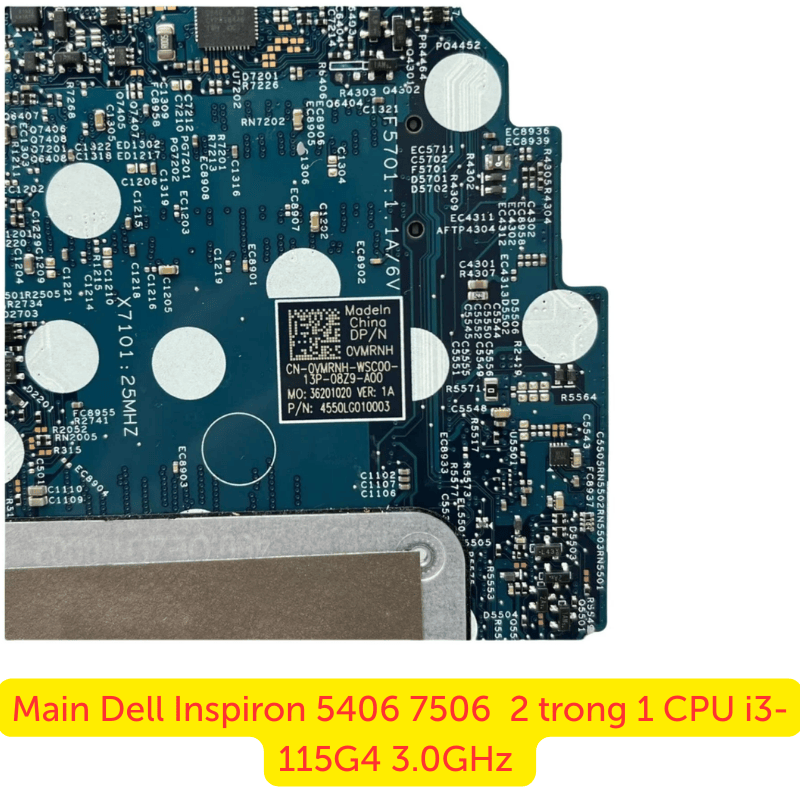 Thay Main Dell Inspiron 5406 7506 i3-1115G4 2-in-1 – Chính Hãng