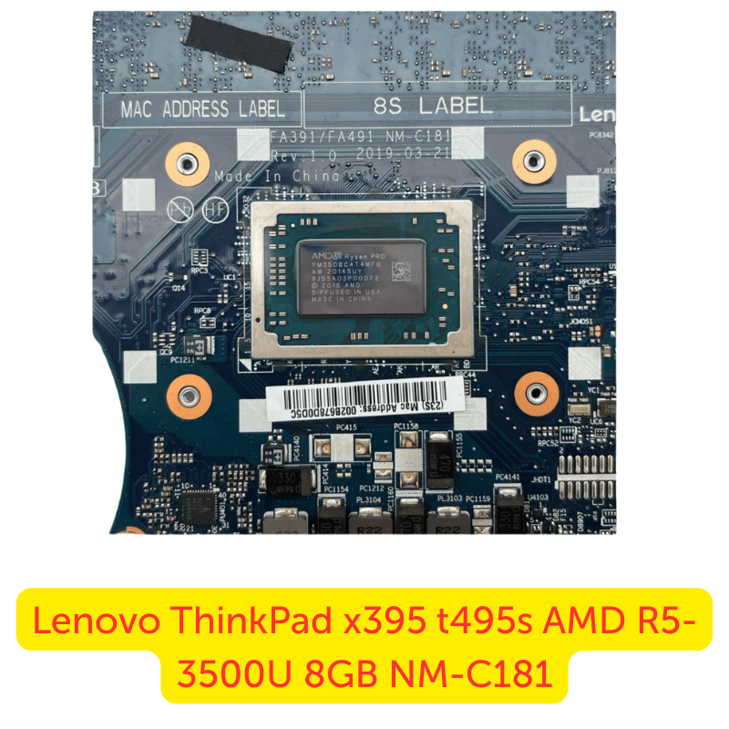 Thay Main Lenovo ThinkPad X395 T495s R5-3500U NM-C181
