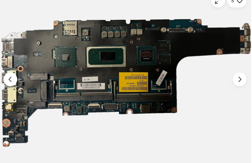 Main Dell Latitude 5421 CPU i7-11850H 4.8Ghz NVIDIA MX450 LA-K921P